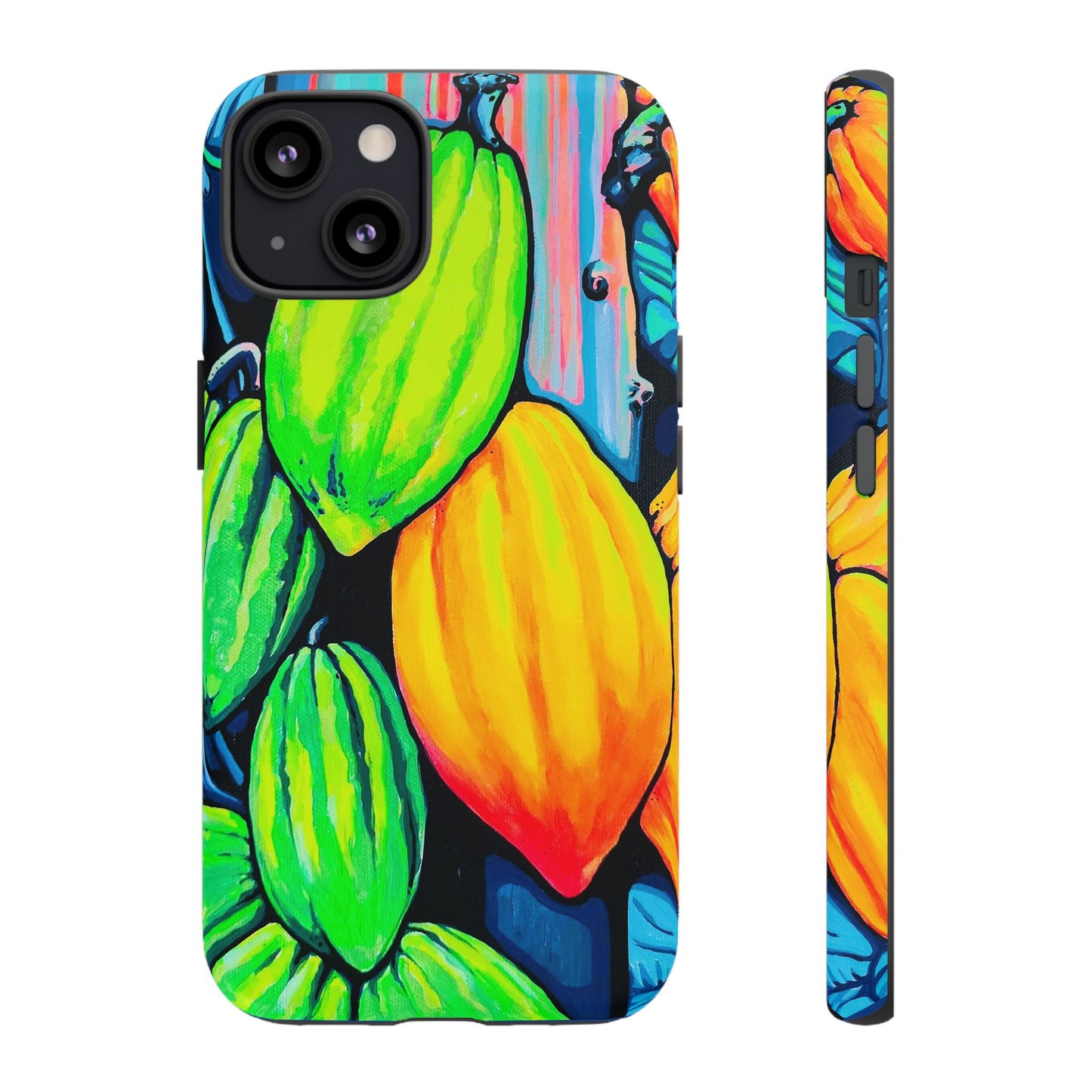 Neon Cacao Tough Phone Case