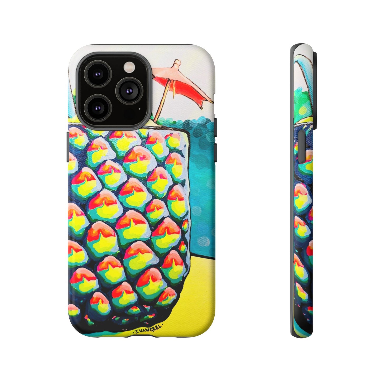 Neon Piña Colada Tough Phone Case