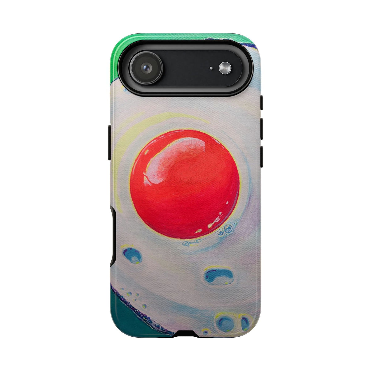 Neon Fried Egg Tough Phone Case