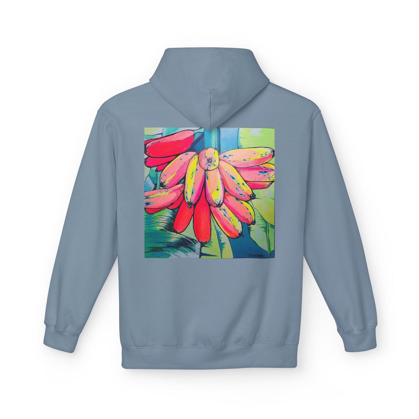 Unisex Neon Primitivo Bananas Soft Hoodie