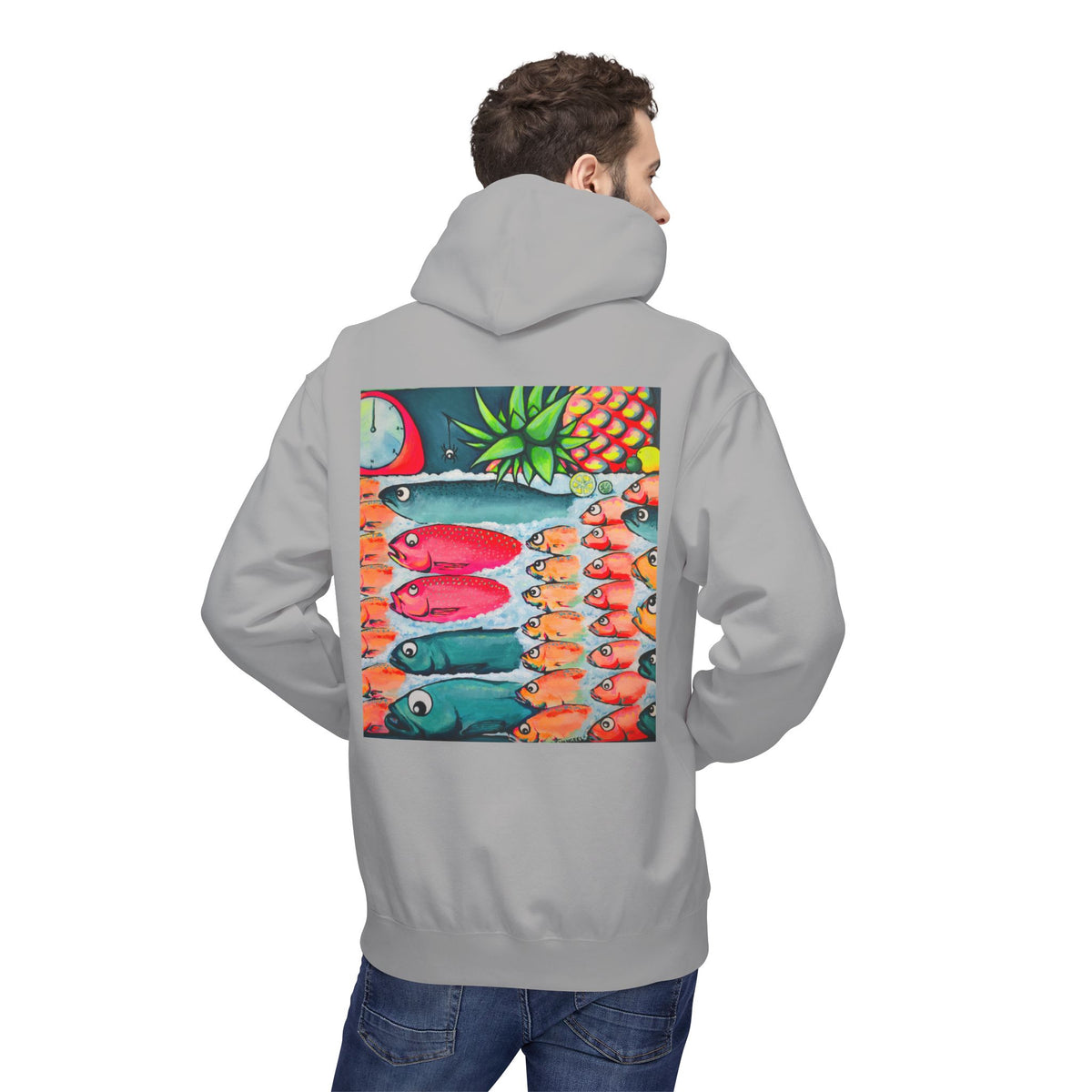 Unisex Neon Cabo Fish Market Soft Hoodie