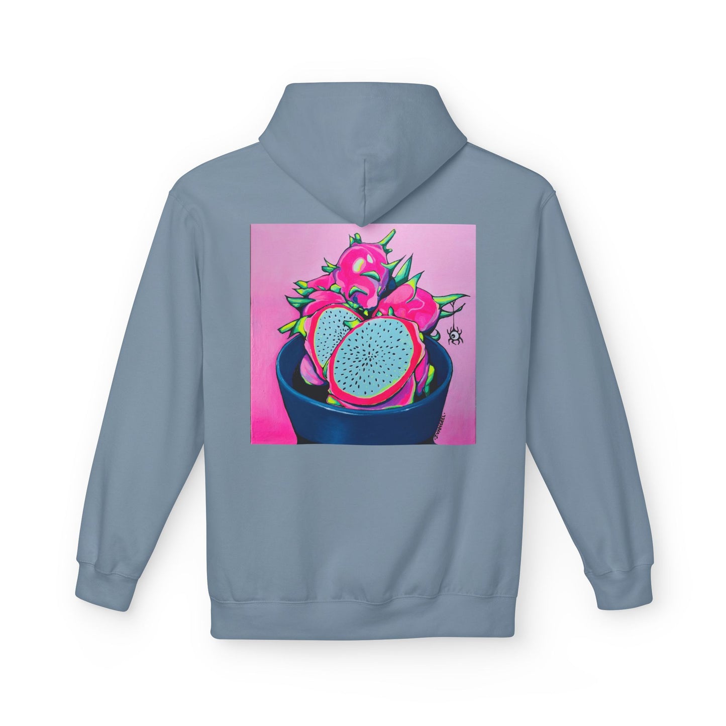 Unisex Neon Pink Dragon Fruit Soft Hoodie