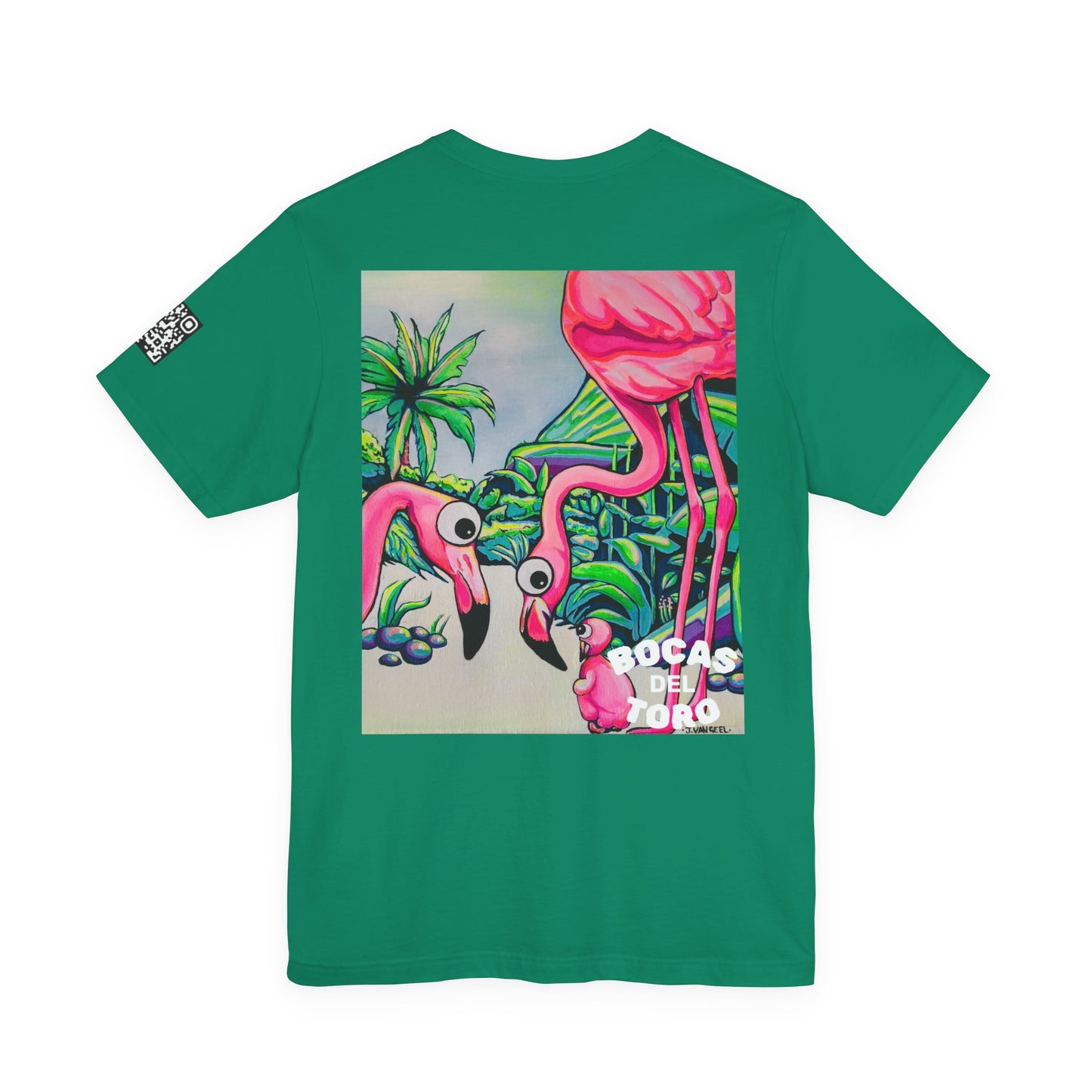 Unisex Cyclops Flamingo Family Tee