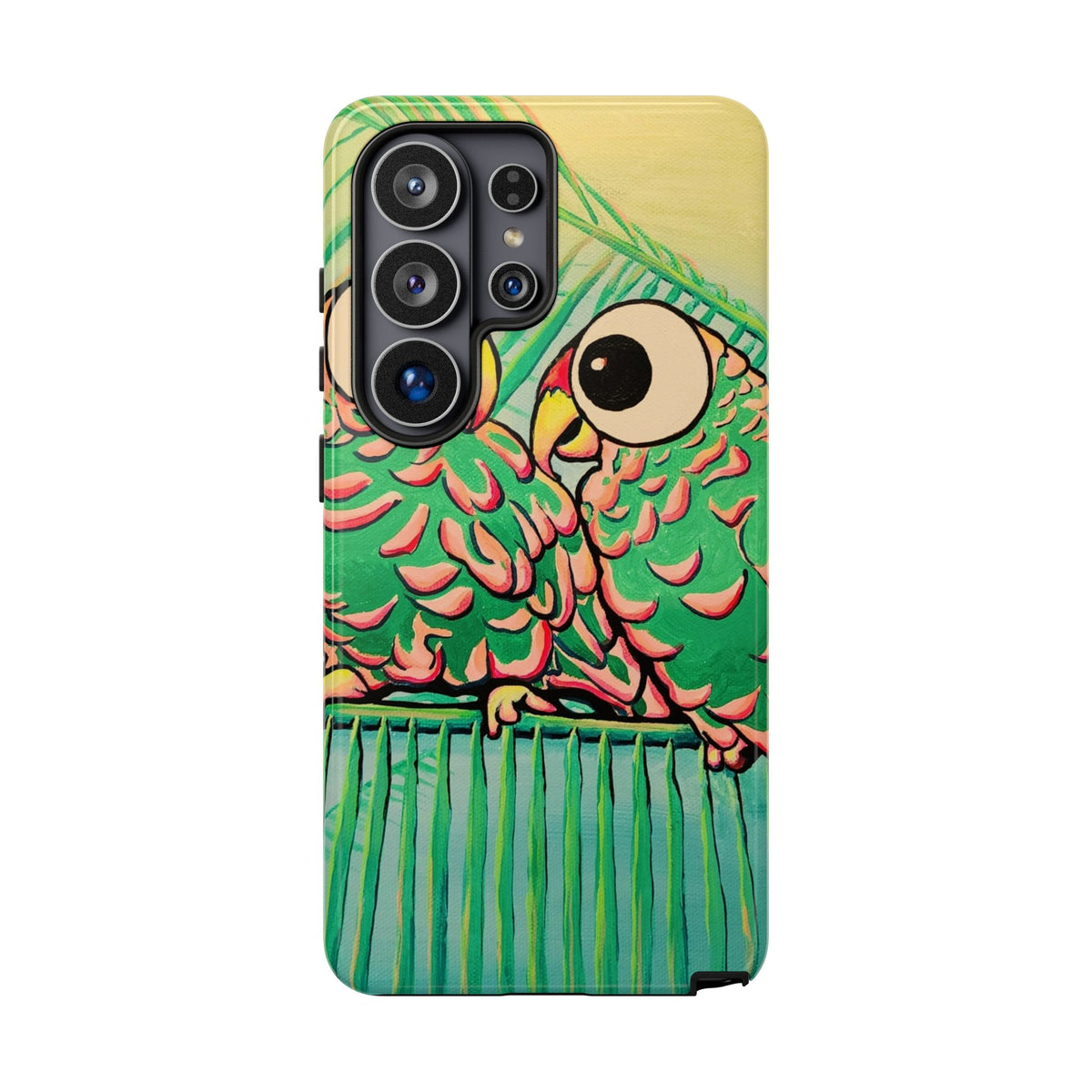 Chatty Cyclops Parrots Tough Phone Case