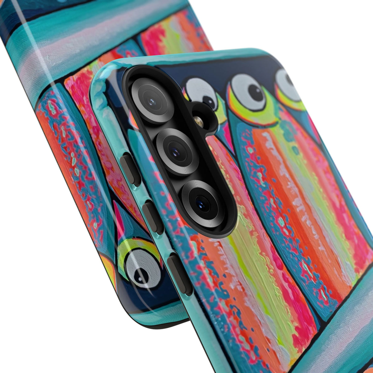 Neon Sardines Tough Phone Case