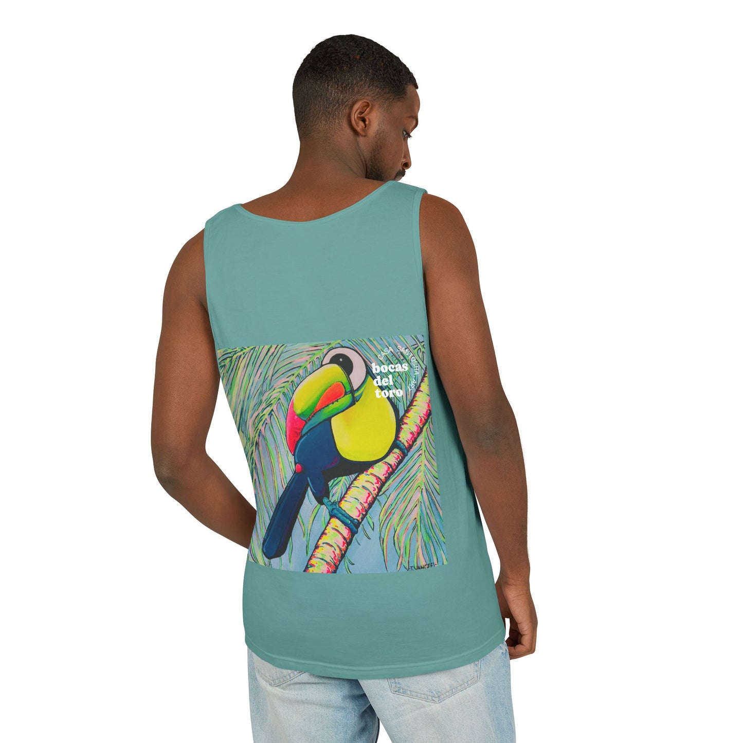Unisex Cyclops Toucan Tank Top - Perfect for Summer Vibes