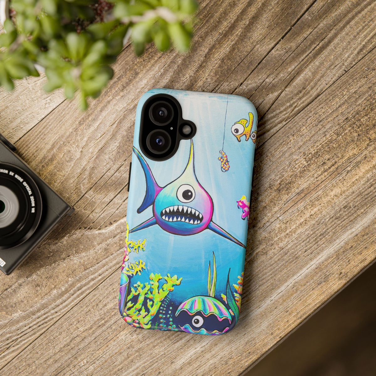 Cyclops Shark Tough Phone Case