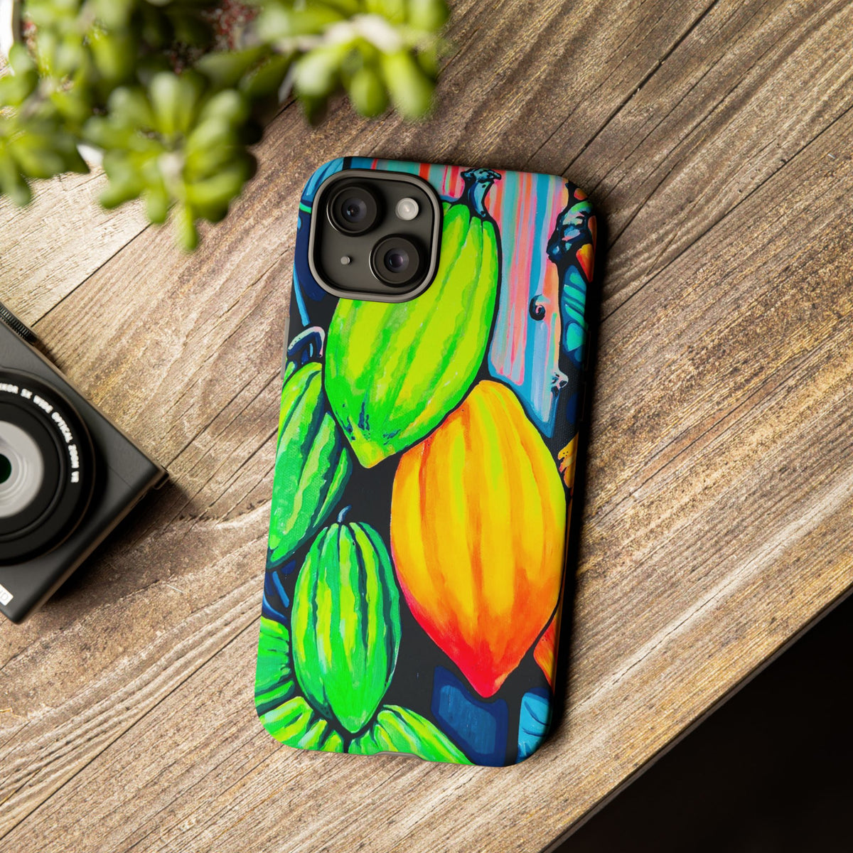 Coque de téléphone robuste Cacao Néon