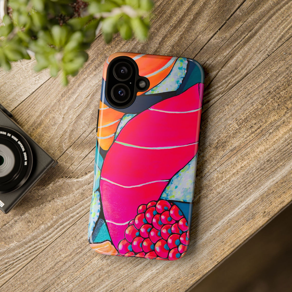 Coque de téléphone résistante Néon Sushi