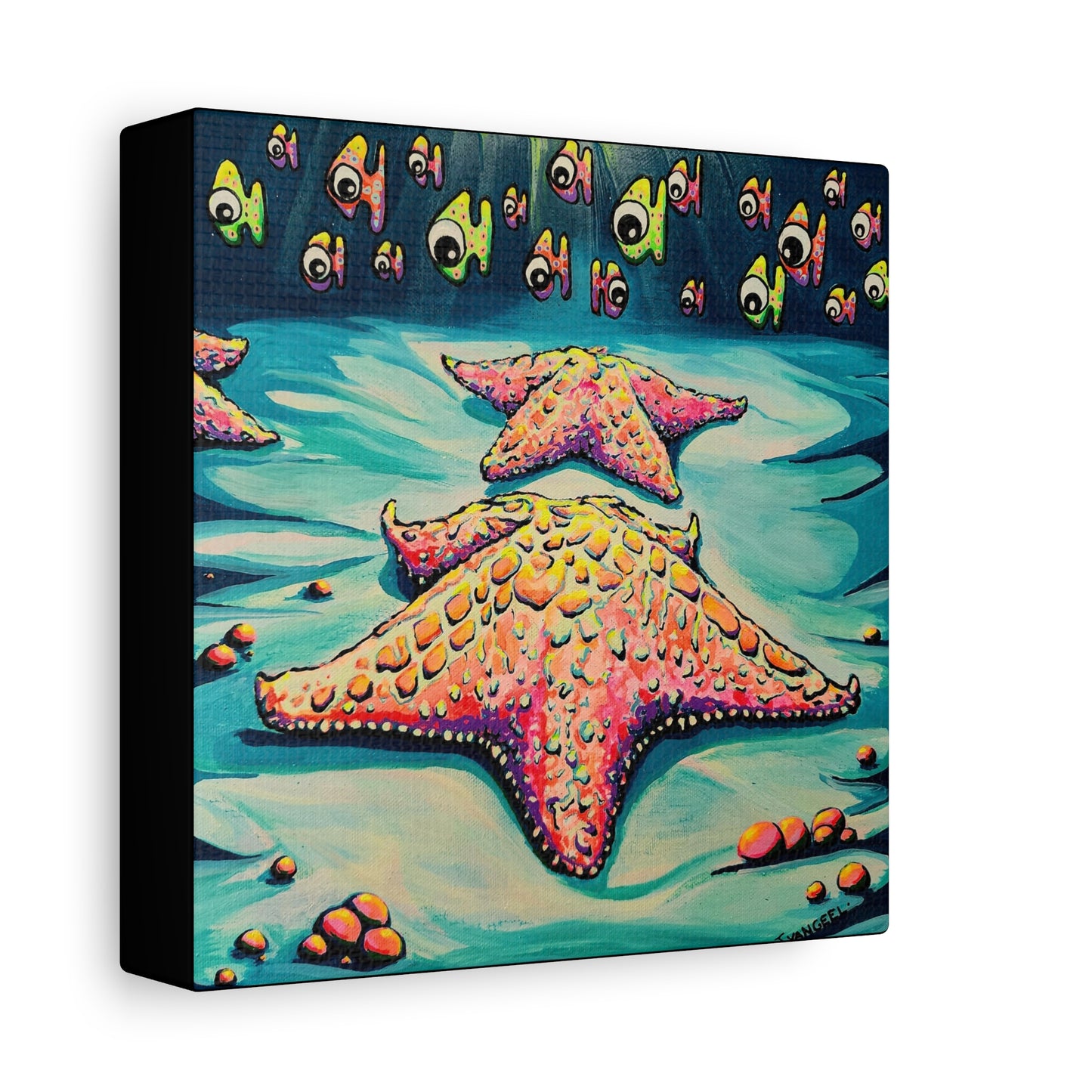 Cyclops Starfish Canvas Wall Art