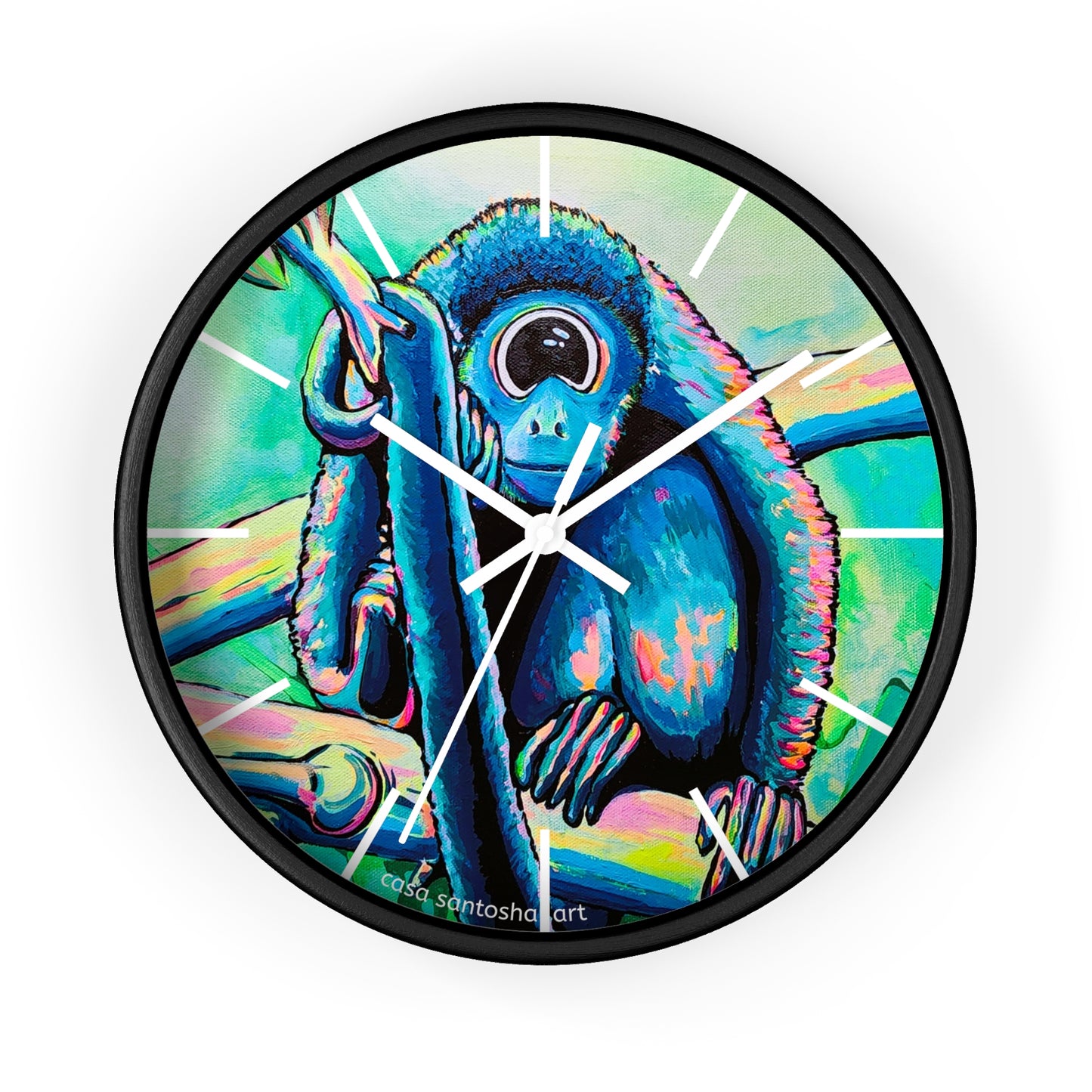 Cyclops Monkey Pop Art Wall Clock
