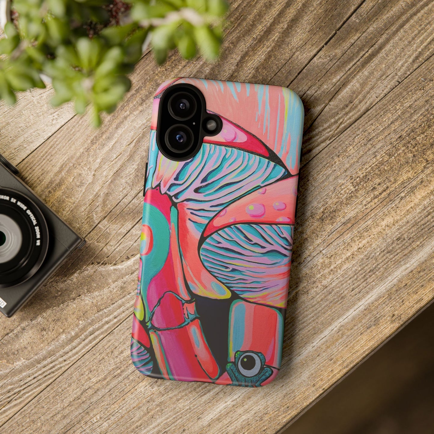 Trippy Mushrooms Tough Phone Case