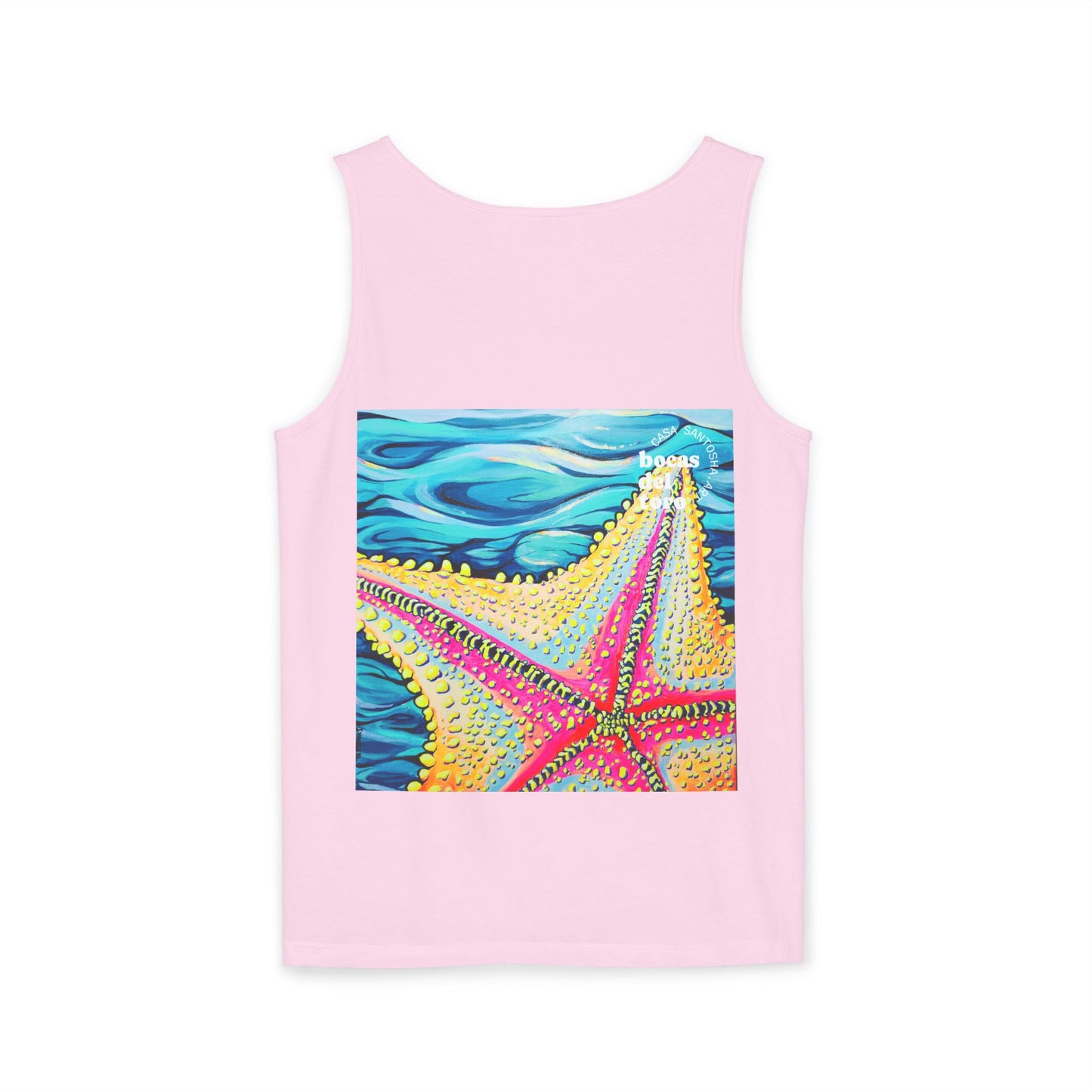 Unisex Starfish Beach Bocas Tank Top - Perfect for Summer Vibes
