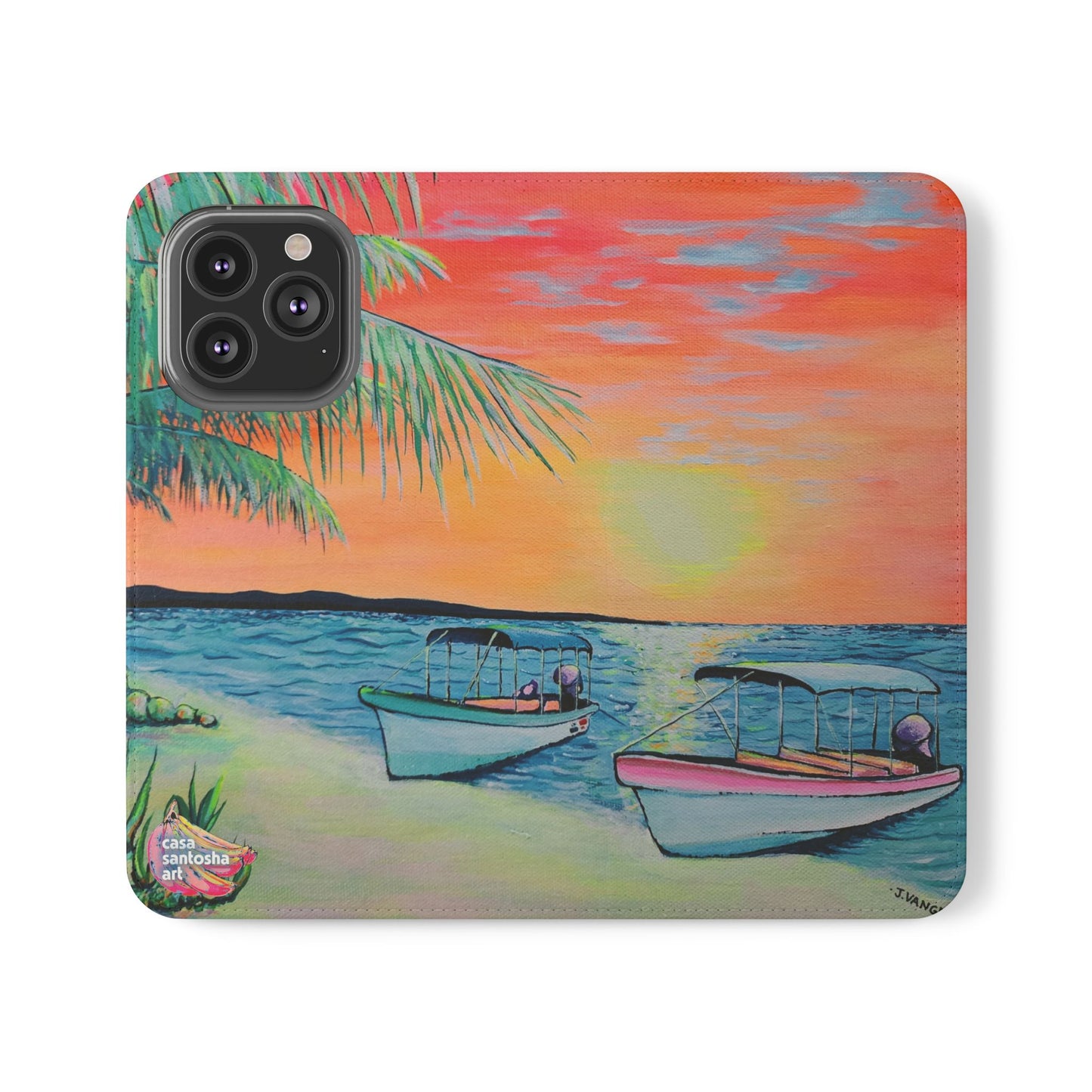 Panga Express Flip Phone Case – Wallet Cover with Card Slots