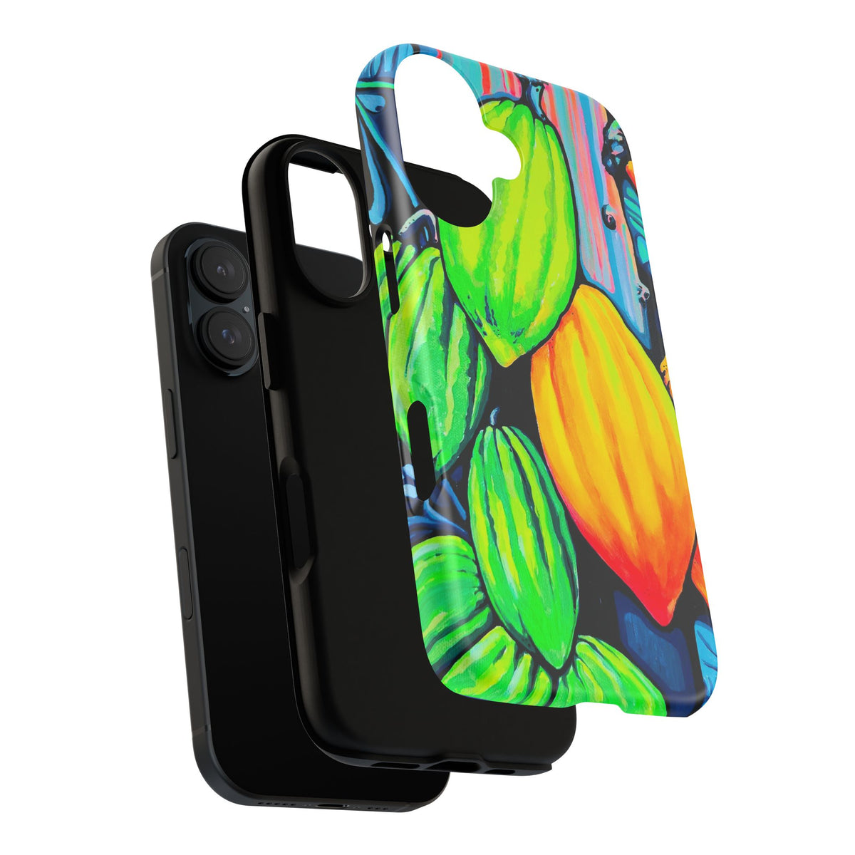 Coque de téléphone robuste Cacao Néon