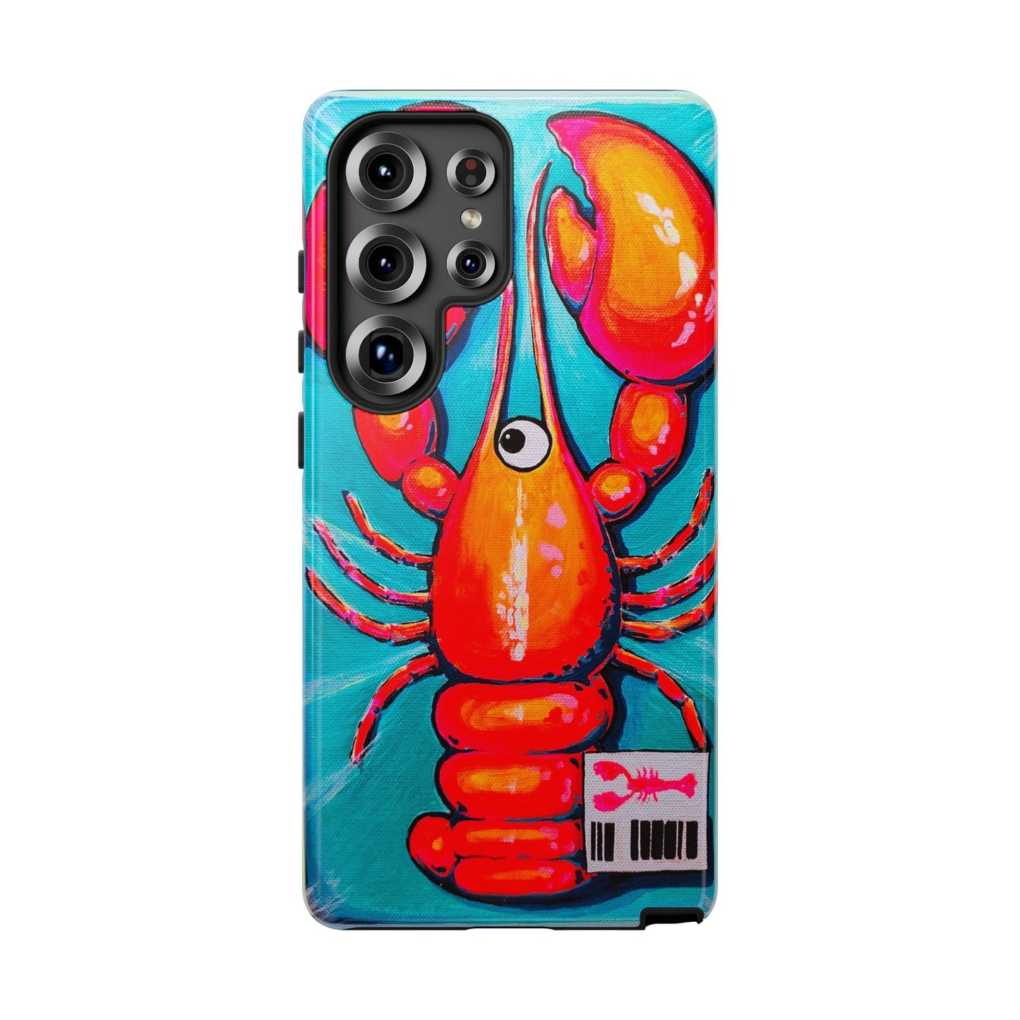 Neon Lobster Tough Phone Case