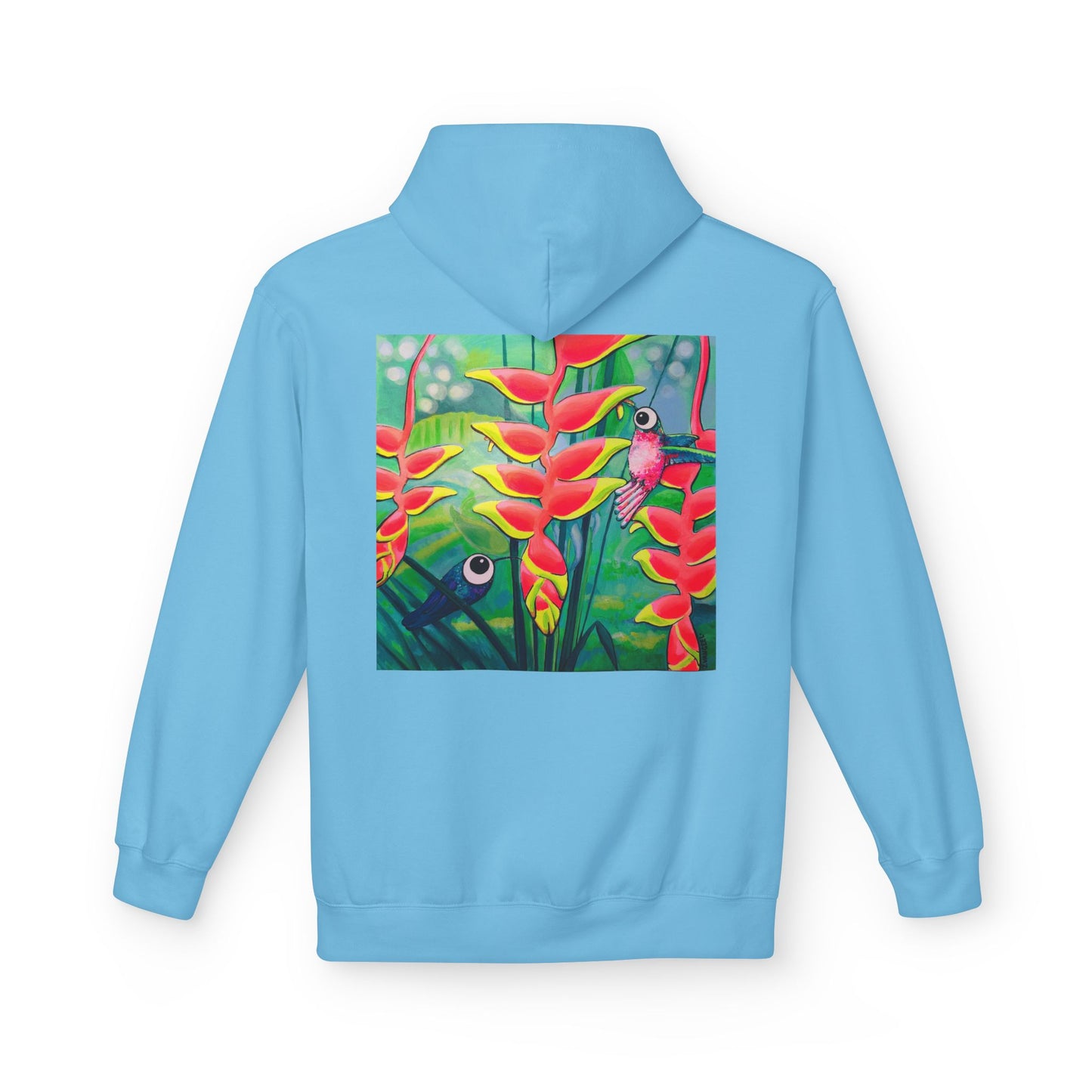 Unisex Cyclops Hummingbirds Soft Hoodie