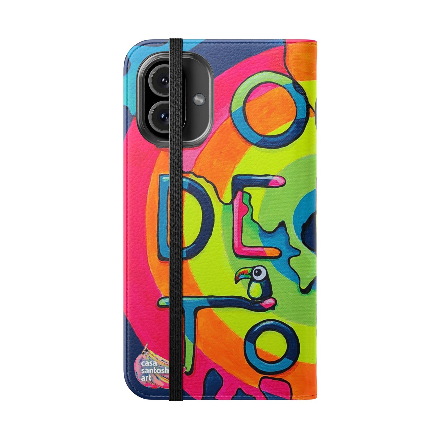Bocas Del Toro Islands Flip Phone Case – Wallet Cover with Card Slots