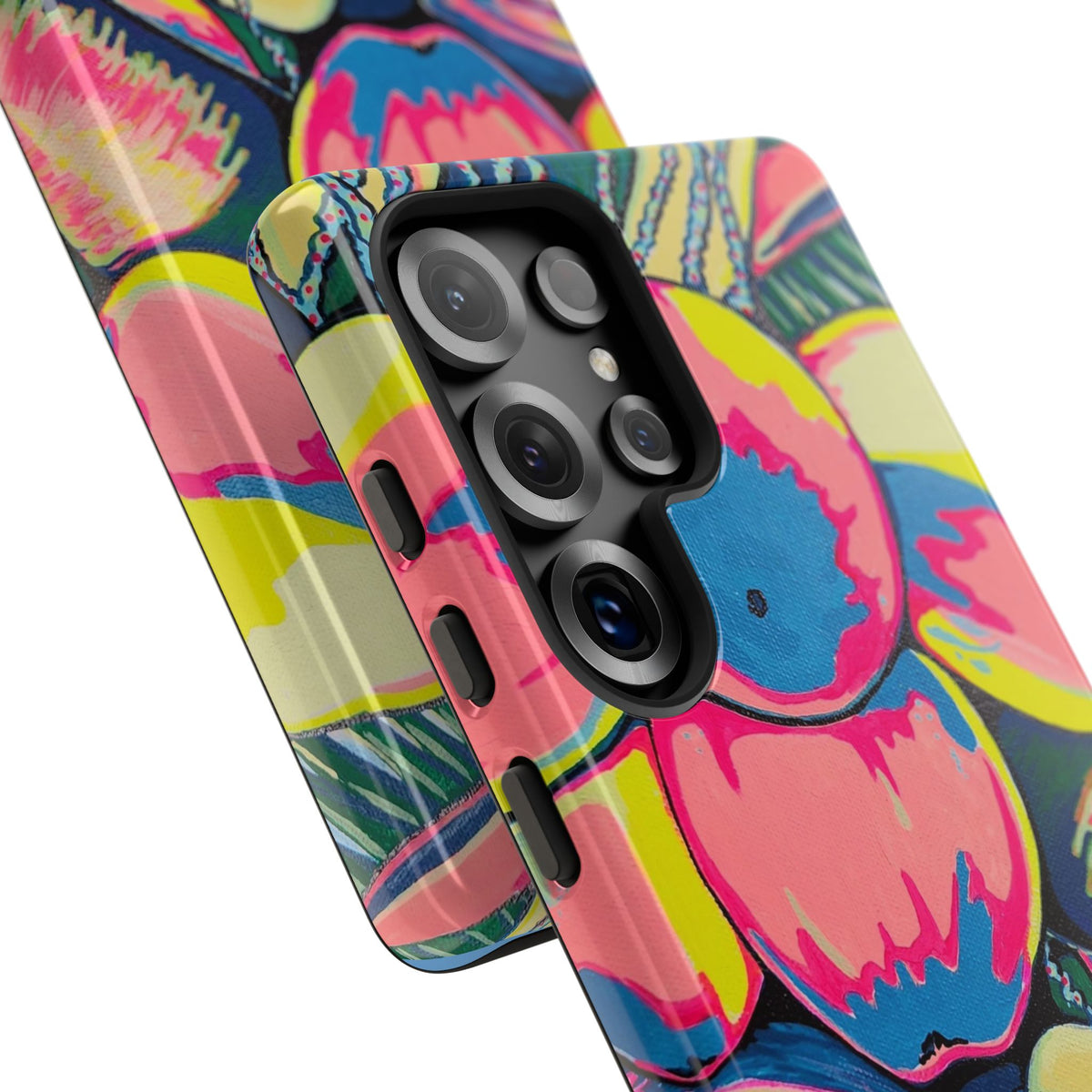 Neon Coconuts Tough Phone Case