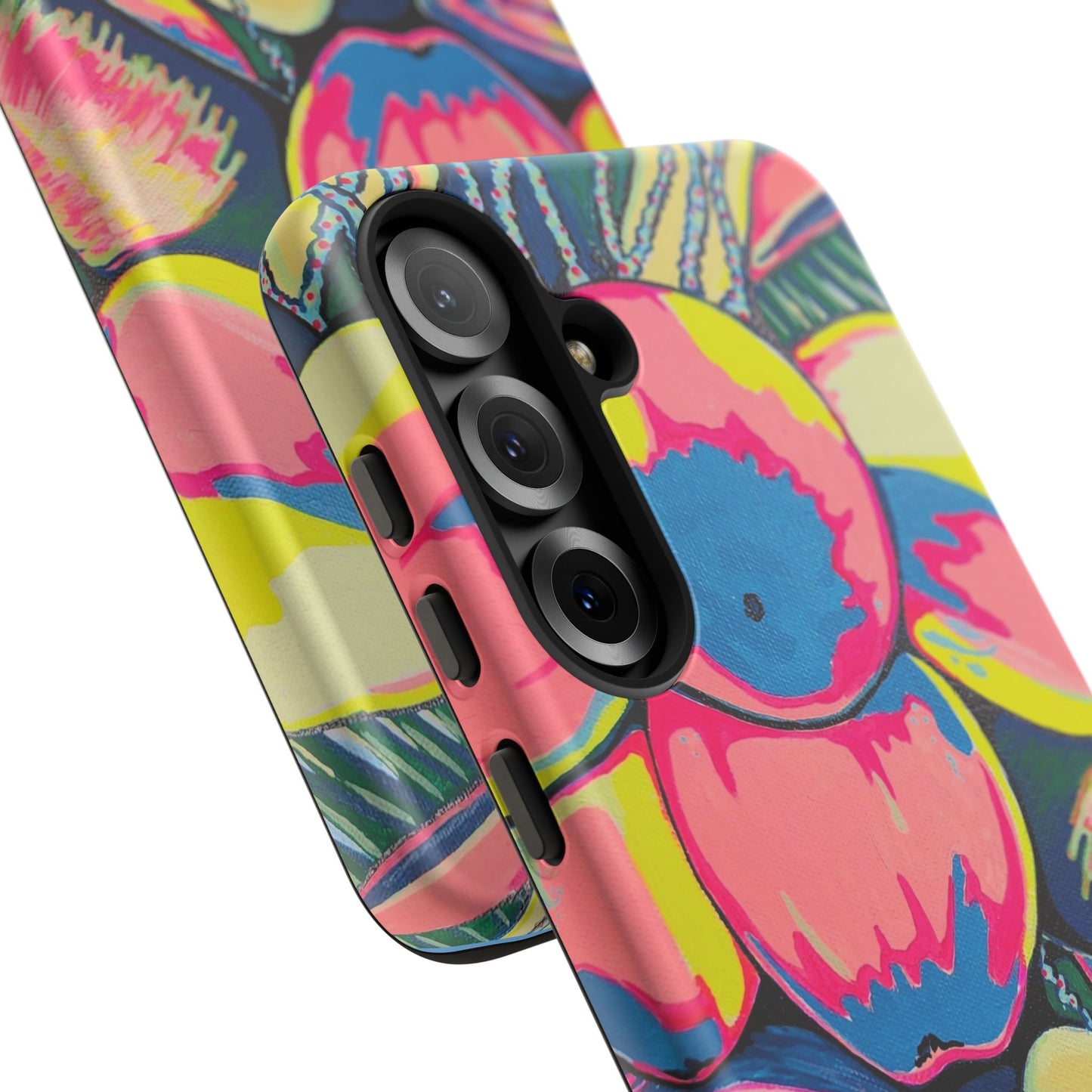 Neon Coconuts Tough Phone Case