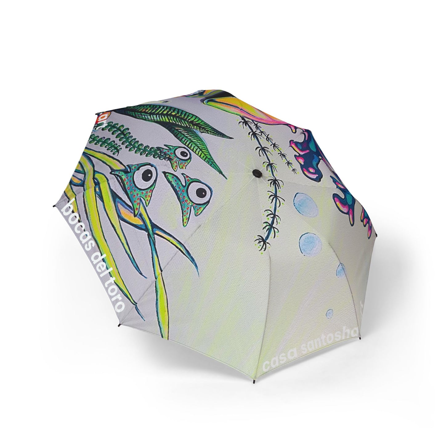 Cyclops Clam Tropical Umbrella - Foldable & Stylish Rain Gear