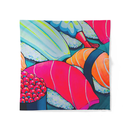 Neon Sushi Duvet Cover