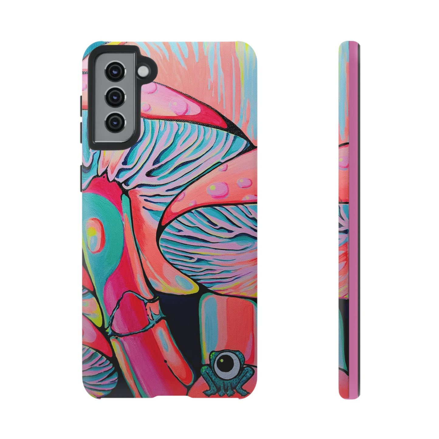 Neon Fat Bananas Tough Phone Case