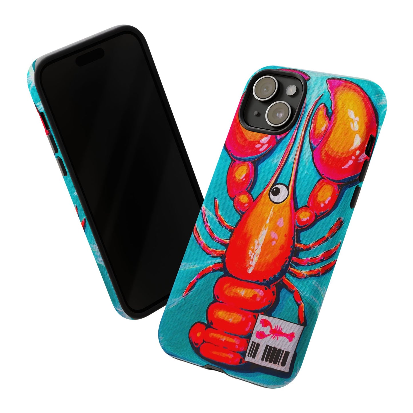 Neon Lobster Tough Phone Case