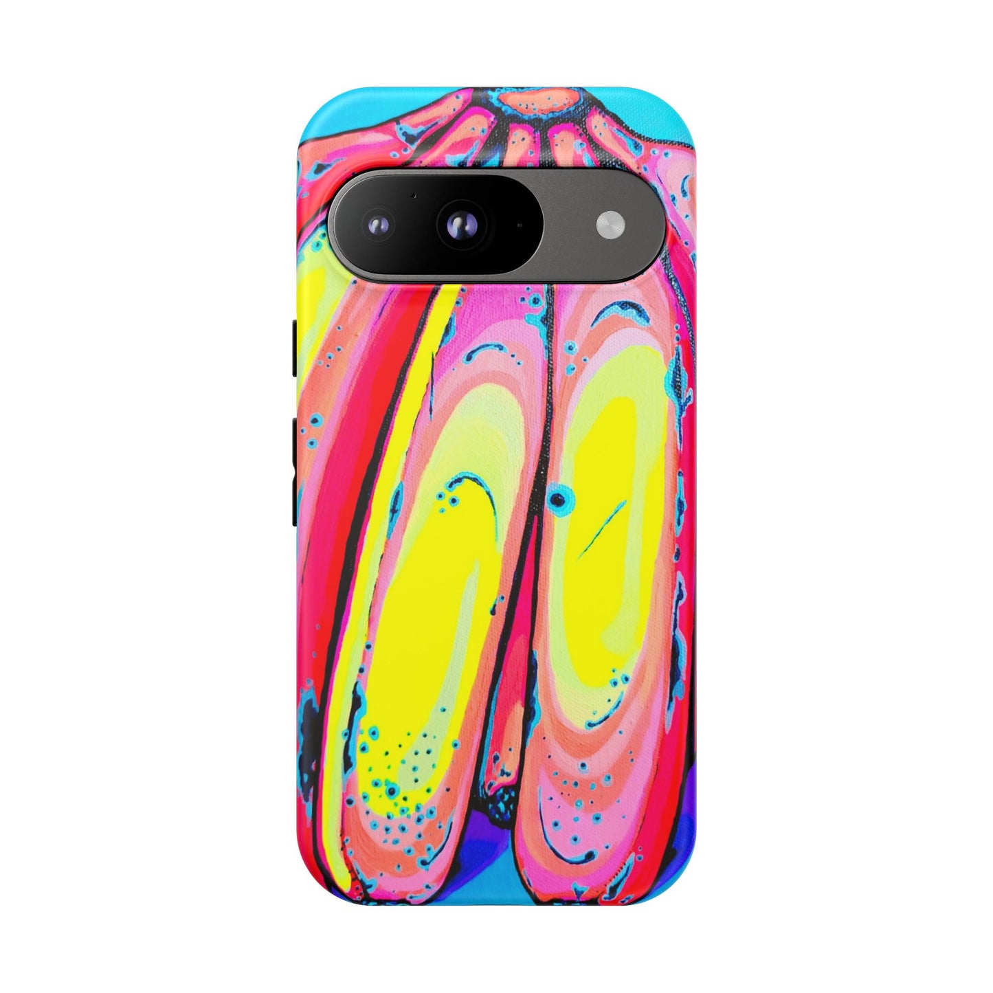 Neon Fat Bananas Tough Phone Case