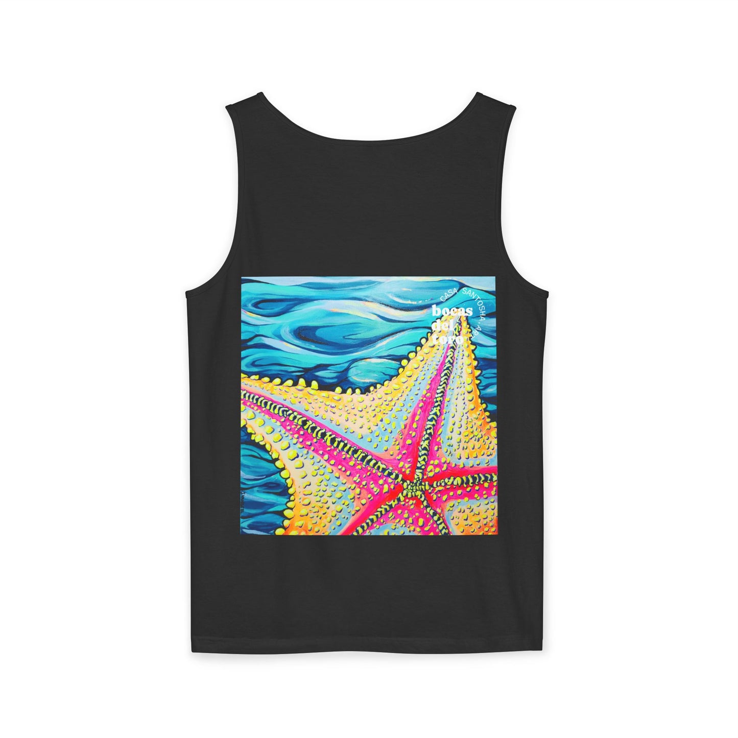 Unisex Starfish Beach Bocas Tank Top - Perfect for Summer Vibes