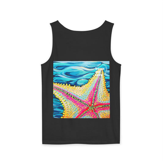 Unisex Starfish Beach Bocas Tank Top - Perfect for Summer Vibes