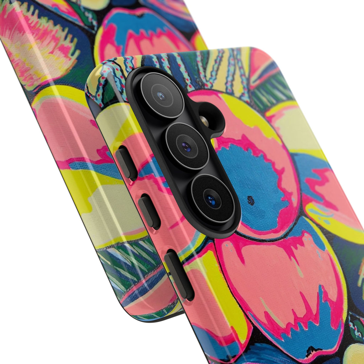 Neon Coconuts Tough Phone Case