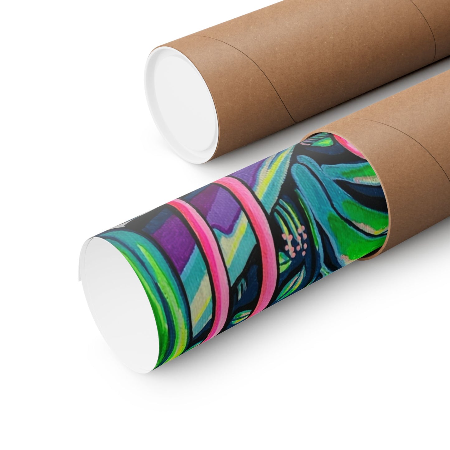Cyclops Flamingo Family Giclée Art Poster
