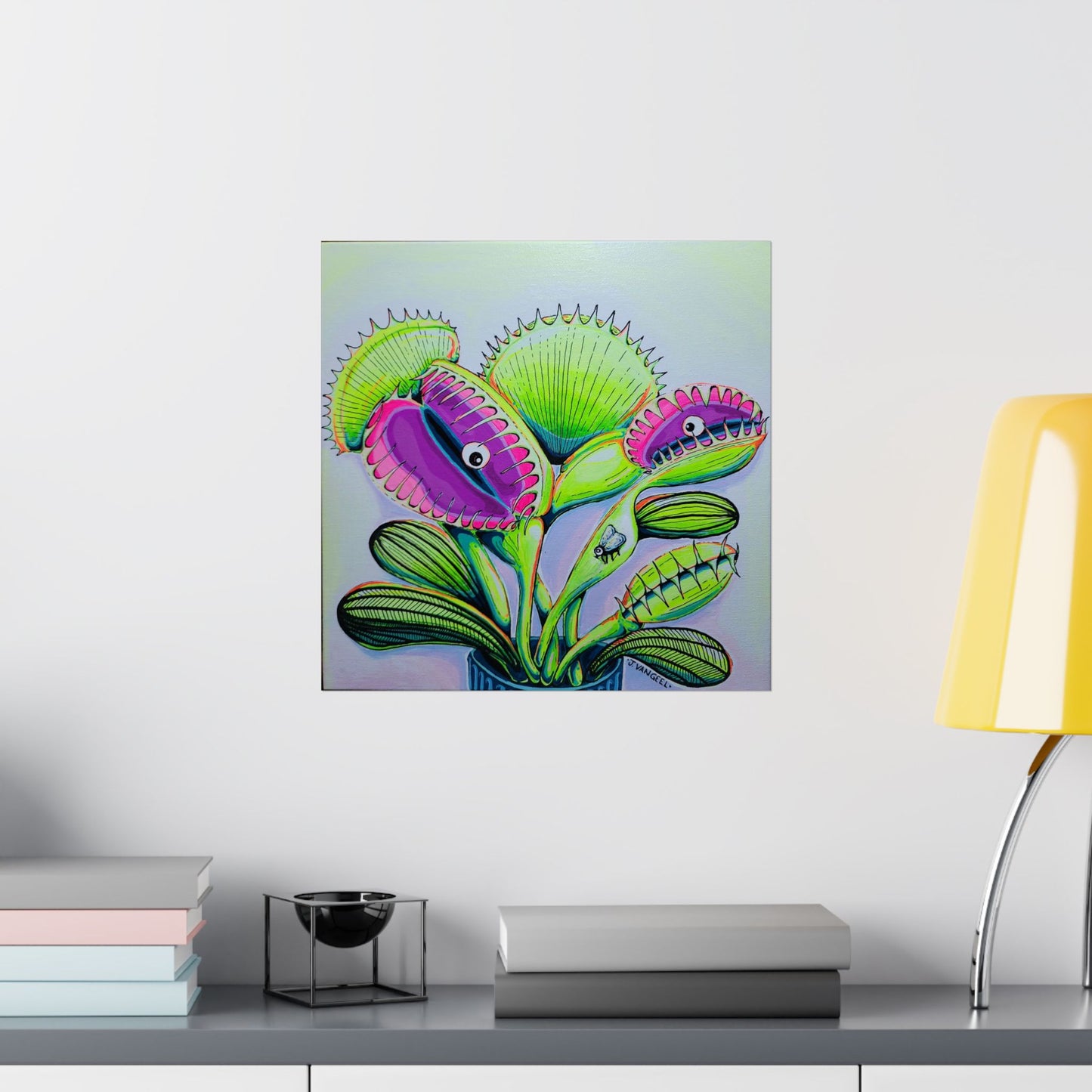Cyclops Venus Fly Trap Giclée Art Poster