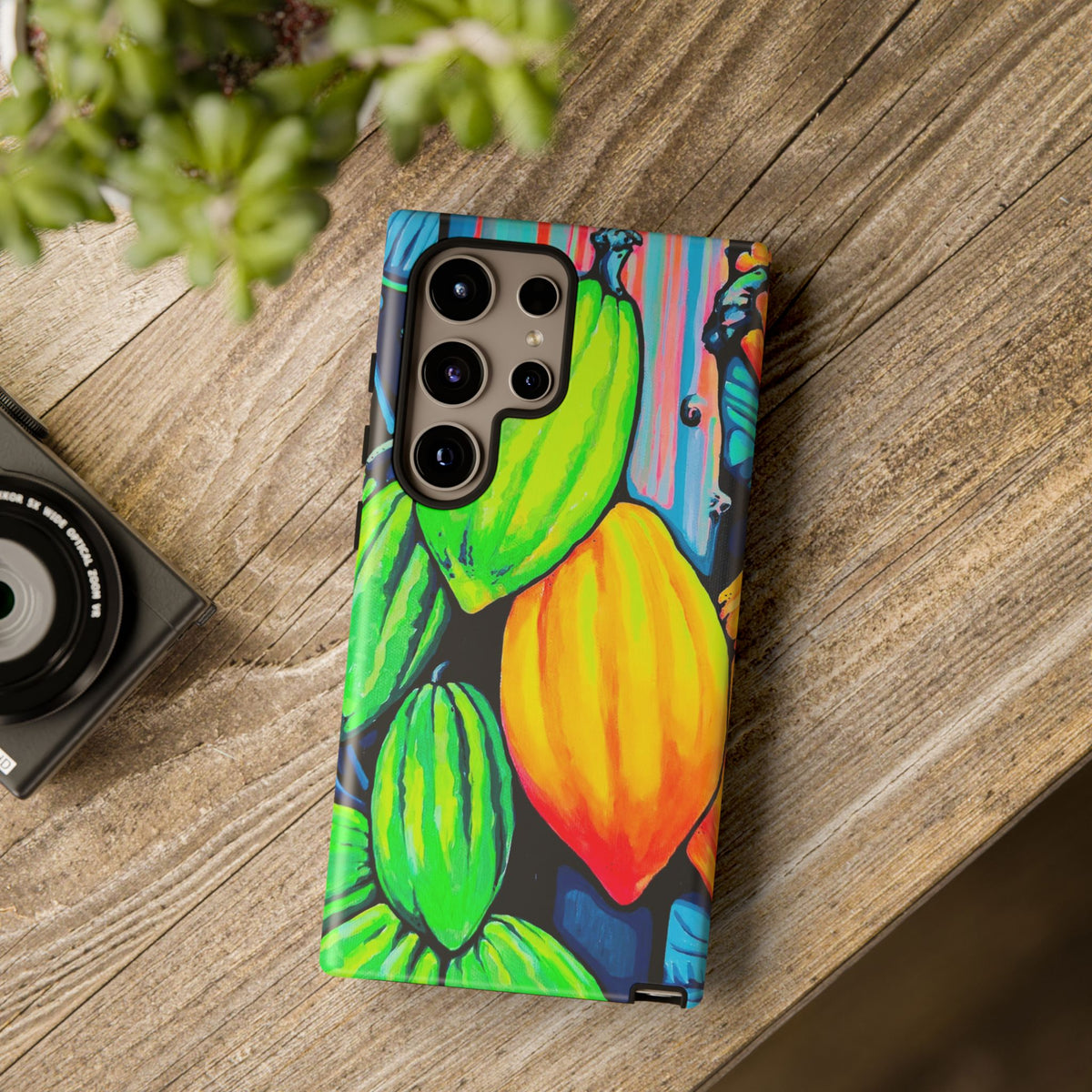 Coque de téléphone robuste Cacao Néon