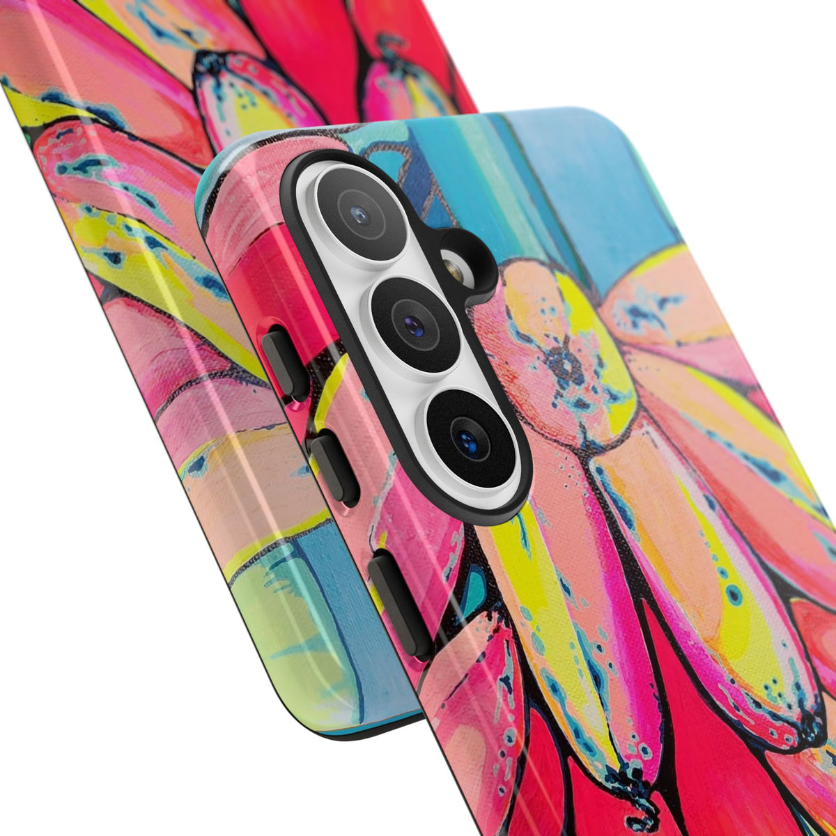 Neon Primitivo Bananas Tough Phone Case