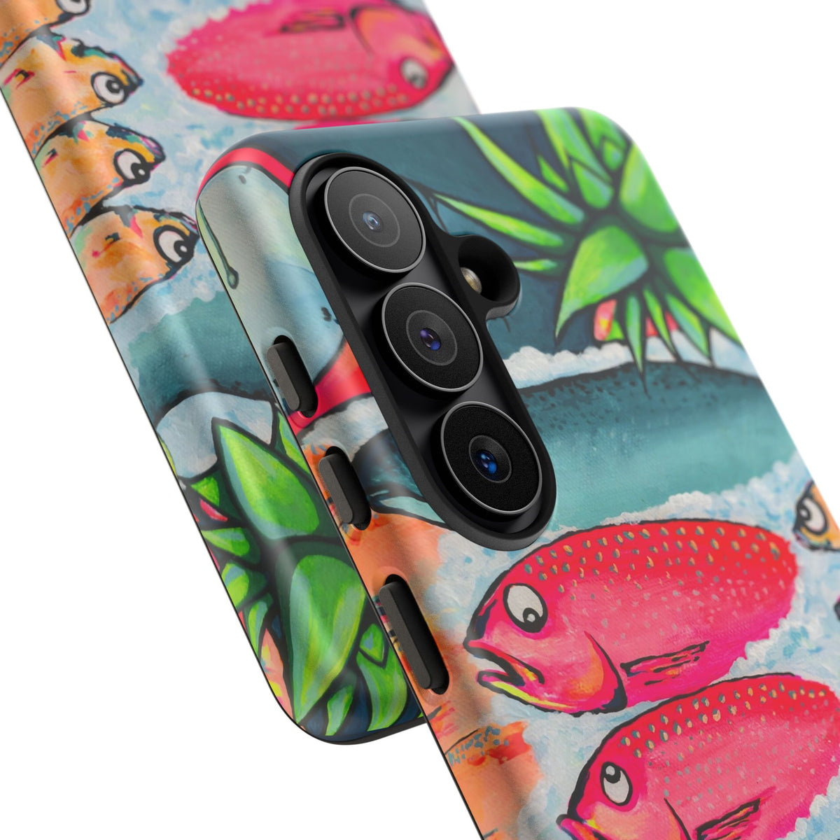Neon Cabo Fish Market Tough Phone Case