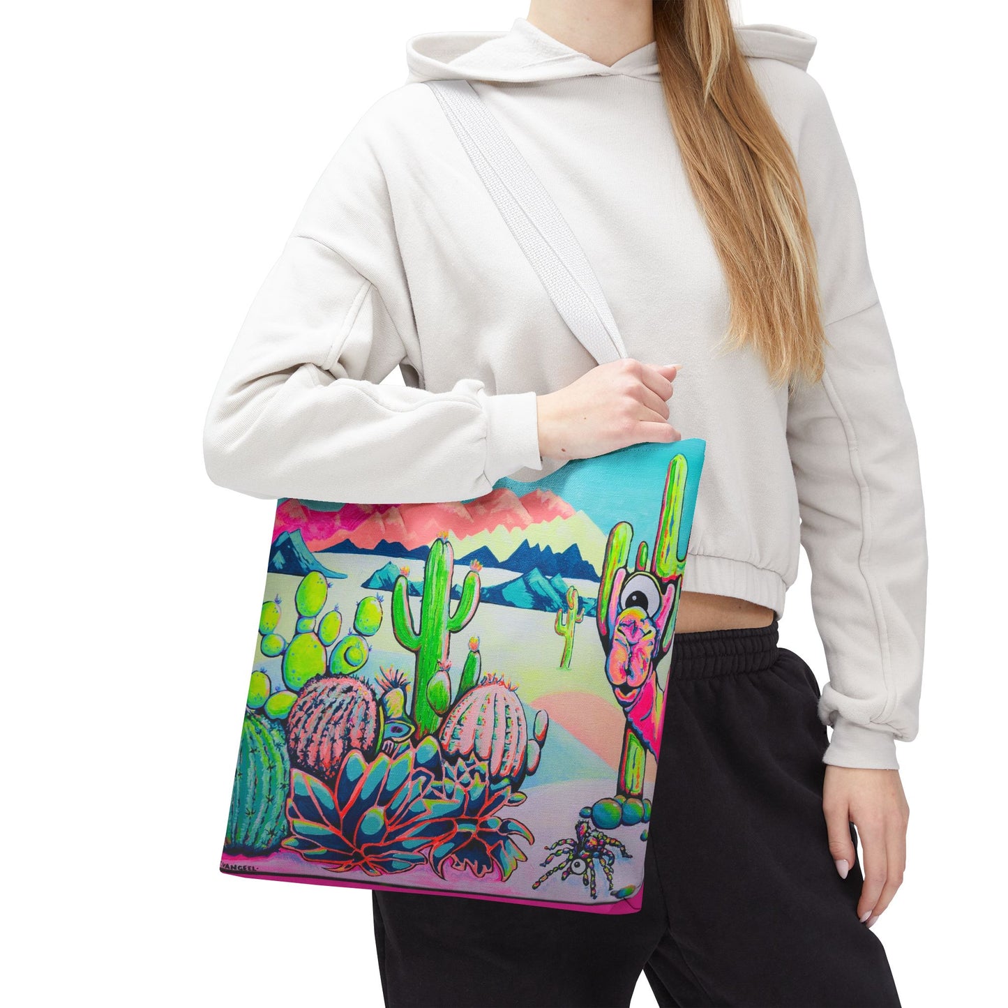 Premium Cyclops Camel Tote Bag, Original Artist Design, Reusable Shopping Tote,  Eco-Friendly