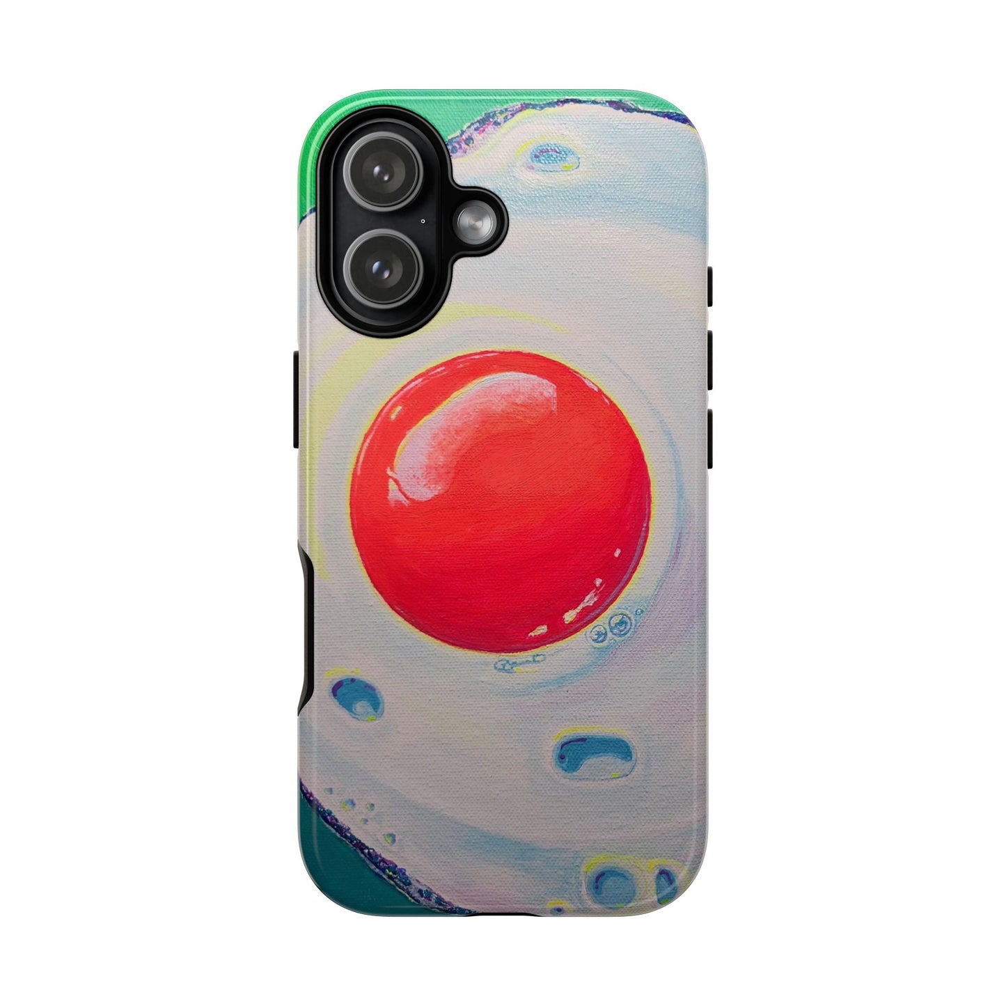 Neon Fried Egg Tough Phone Case