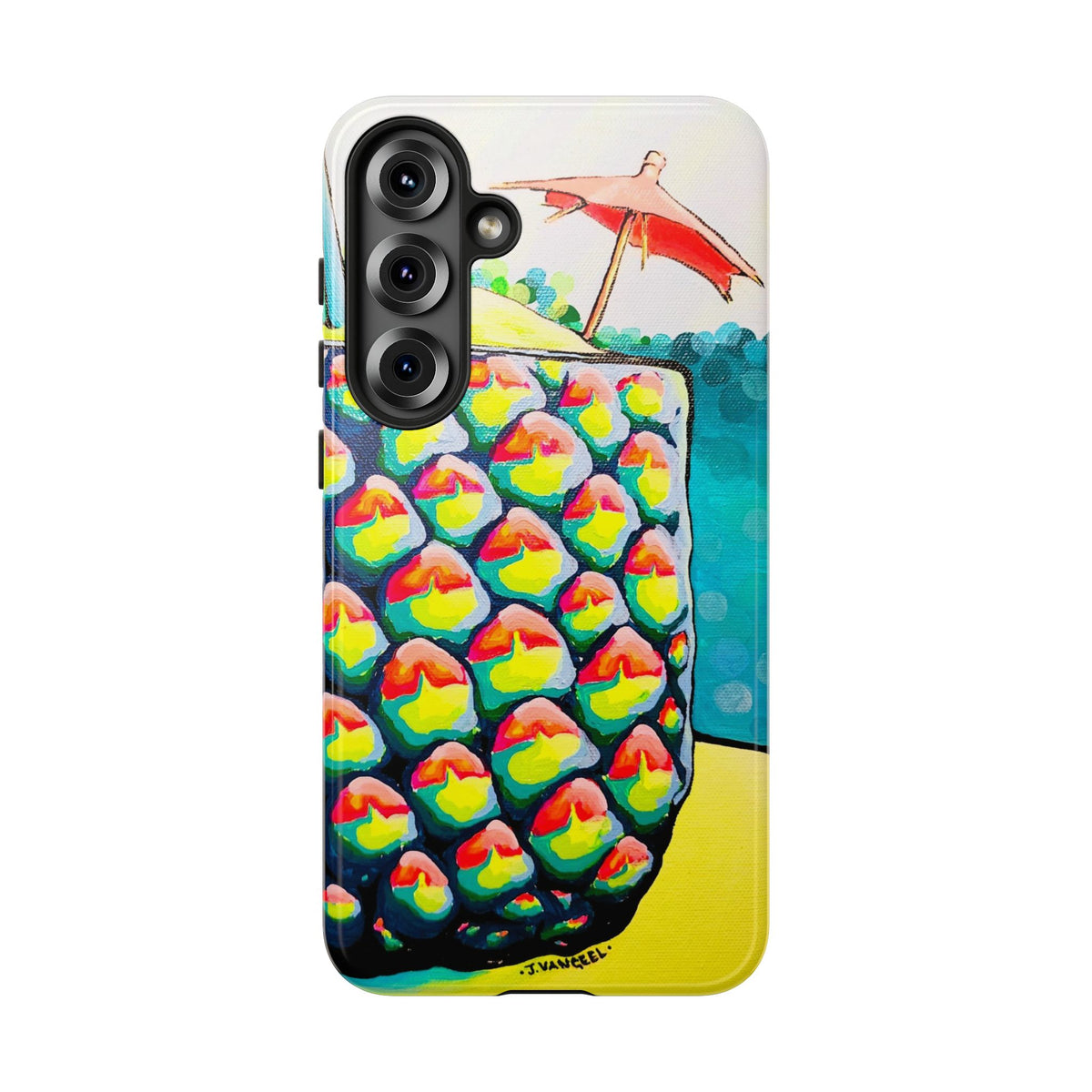 Neon Piña Colada Tough Phone Case