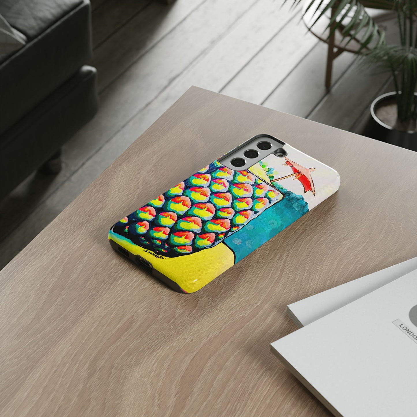 Neon Piña Colada Tough Phone Case