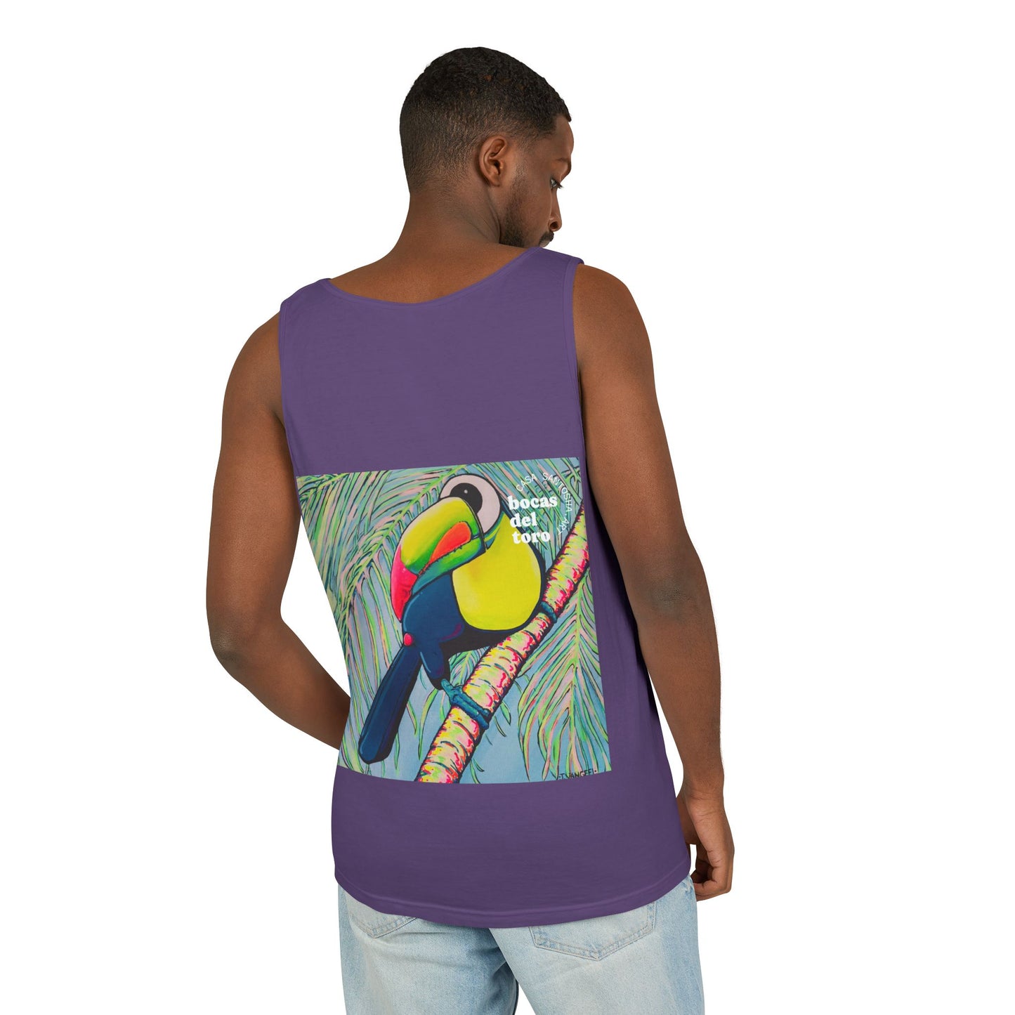 Unisex Cyclops Toucan Tank Top - Perfect for Summer Vibes