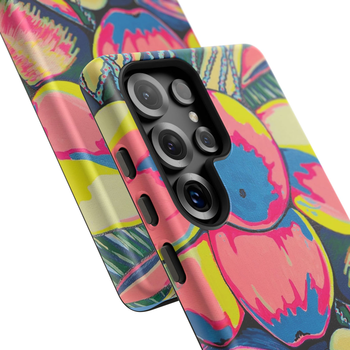 Neon Coconuts Tough Phone Case
