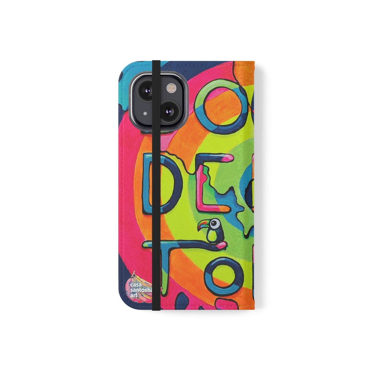 Bocas Del Toro Islands Flip Phone Case – Wallet Cover with Card Slots
