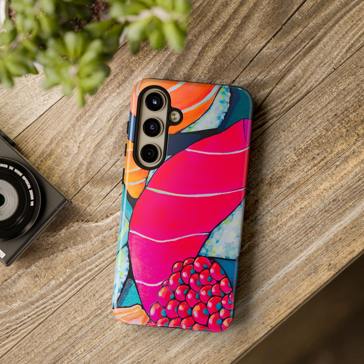 Coque de téléphone résistante Néon Sushi