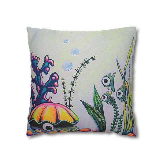 Cyclops Clam Pillowcase for Throw Pillow, Cover Only