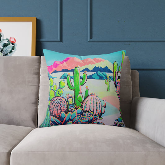 Cyclops Camel Art Canvas Decorative Pillow