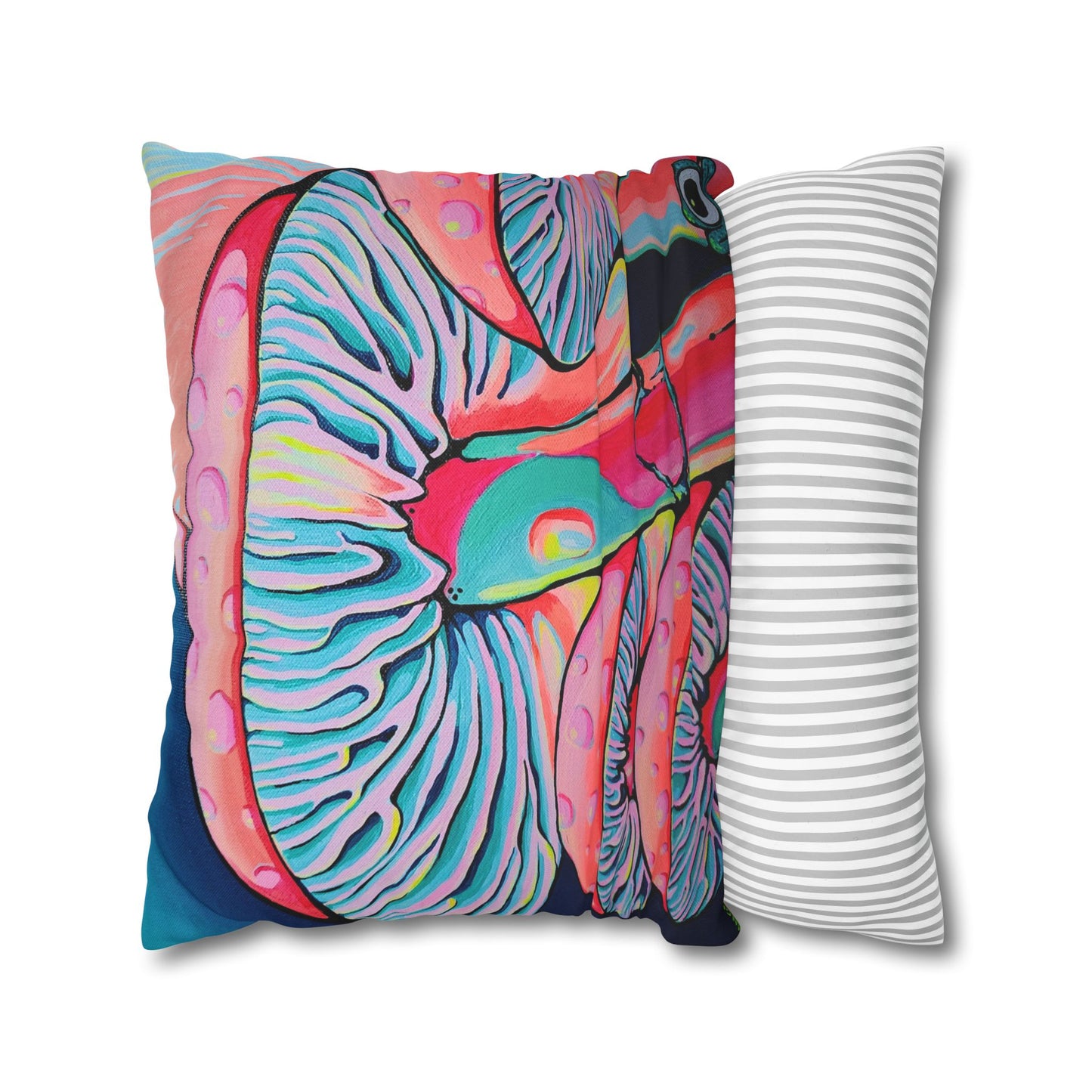 Trippy Mushrooms Pillowcase, Cover Only