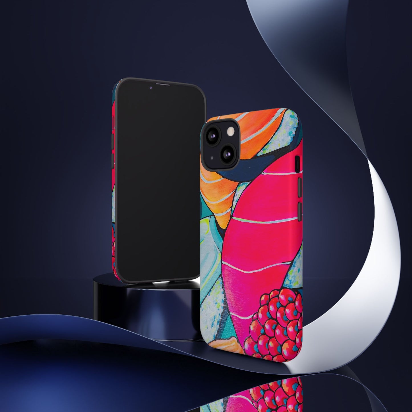 Neon Sushi Tough Phone Case