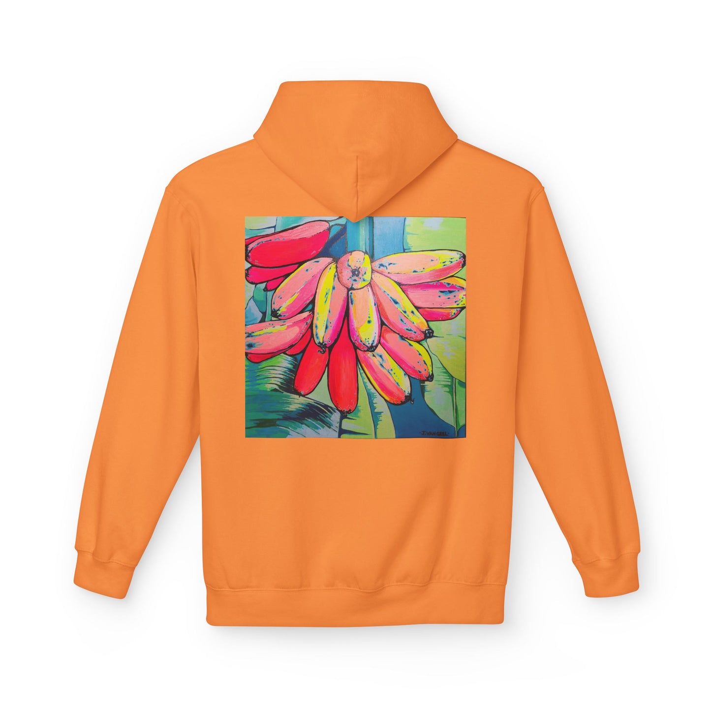 Unisex Neon Primitivo Bananas Soft Hoodie